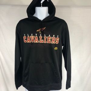 Mens Size M Cleveland Cavaliers TX3 Warm NBA Hoodie Sweatshirt Black